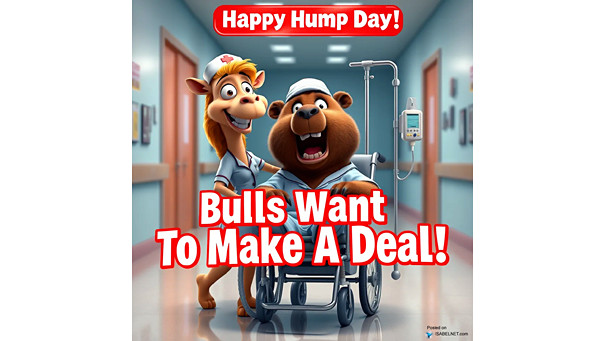 ISABELNET Cartoon of the Day - Bulls Want to Make A Deal! Happy Hump Day!