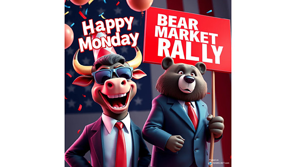 ISABELNET Cartoon of the Day - Happy Monday! Bear Market Rally!